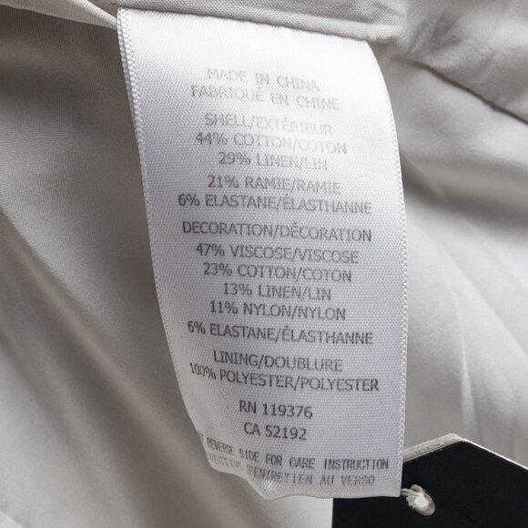 Helmut Lang Black Seahorse Pair Print White Jacket - Picture 10 of 11